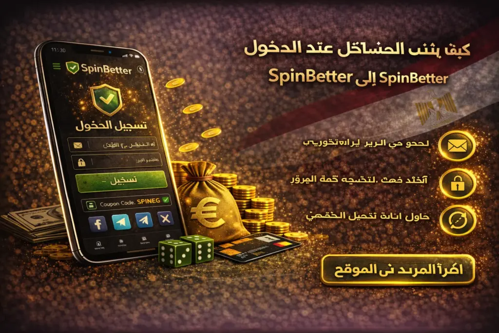 How to avoid problems when logging into SpinBetter